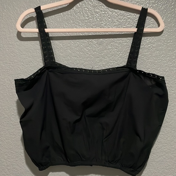 NWOT Chasing Unicorns Valerie Cotton Gauze, Cutwork + Lace Top in Black 🔥 - Picture 12 of 12